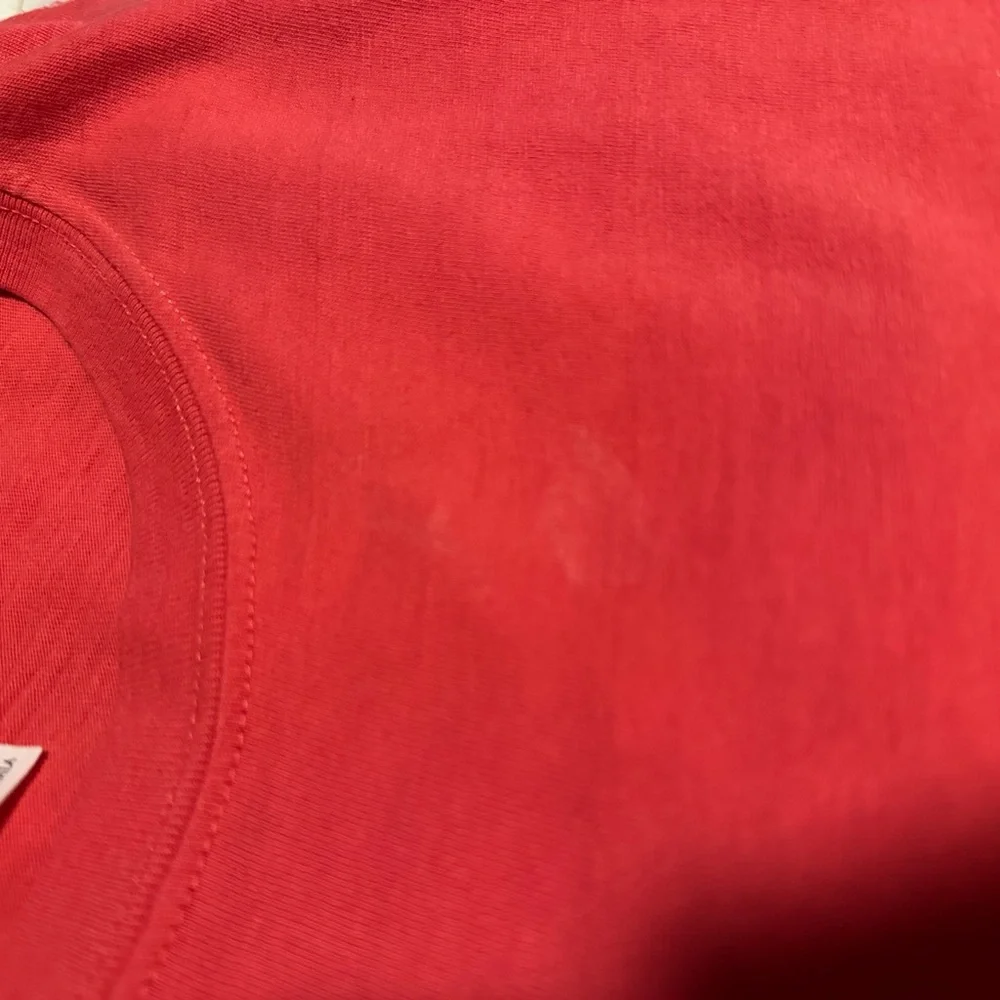 Peach State Pride Short Sleeve Pocket Logo Tee Size XXL Red - Picture 5 of 5